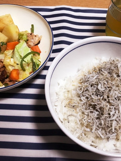 ポテトと豚肉と野菜のバター炒め-レシピのメイン写真