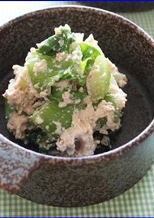 青梗菜の中華風白和え-レシピのメイン写真