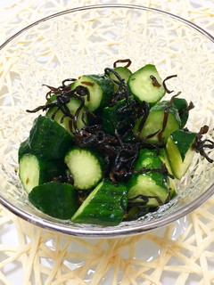 簡単♬袋一枚でおつまみ塩昆布きゅうり★-レシピのメイン写真