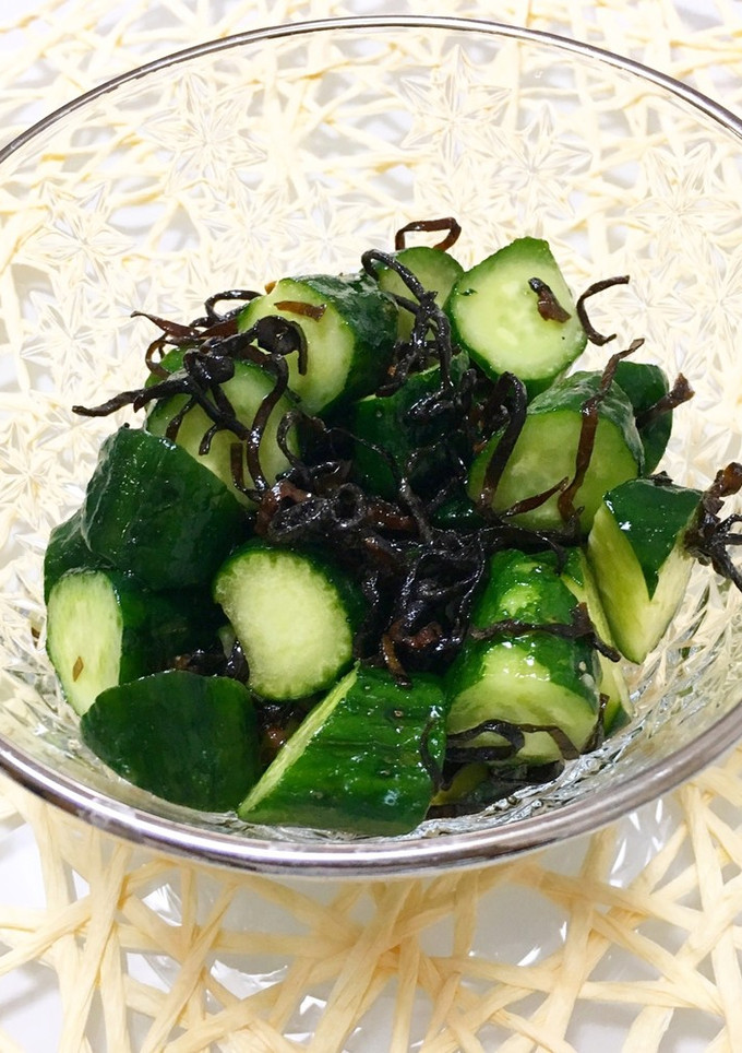 簡単♬袋一枚でおつまみ塩昆布きゅうり★-レシピのメイン写真