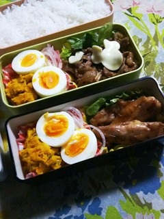 中高生お弁当、とりの照り焼き-レシピのメイン写真