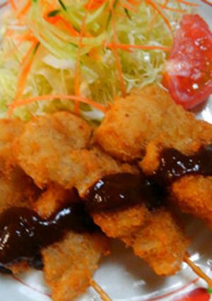 なんちゃって味噌串カツ-レシピのメイン写真