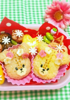 キャラ弁 ルルロロ弁当-レシピのメイン写真
