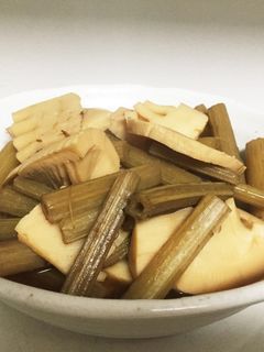 蕗とたけのこの煮物-レシピのメイン写真