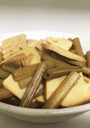蕗とたけのこの煮物-レシピのメイン写真