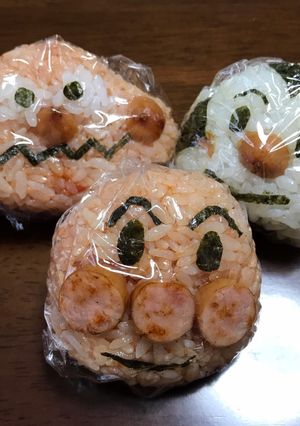 アンパンマンのキャラおにぎり-レシピのメイン写真