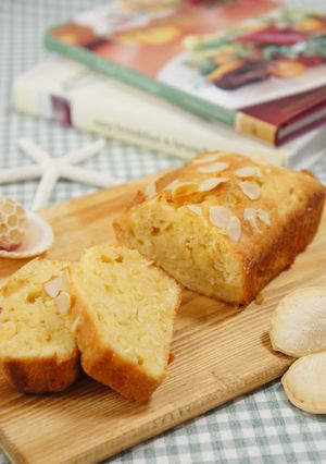 簡単!パインとココナッツのパウンドケーキ-レシピのメイン写真