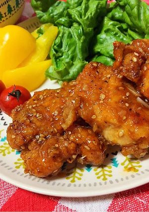 こちゅ醤油タレのフライドチキン-レシピのメイン写真