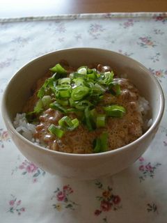 一人ご飯♪ キムチ☆マヨ☆納豆ごはん-レシピのメイン写真