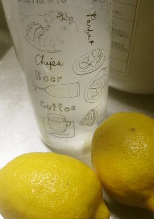 レモン水-レシピのメイン写真