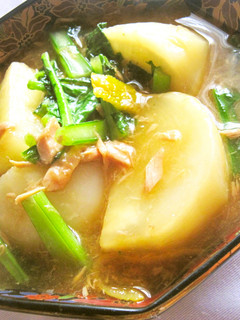 かぶとツナの簡単煮物-レシピのメイン写真