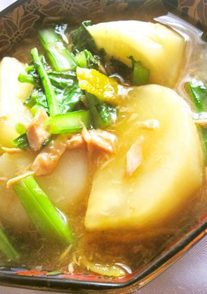 かぶとツナの簡単煮物-レシピのメイン写真