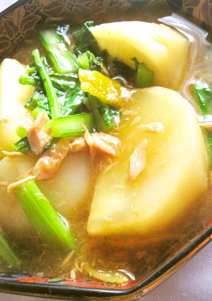 かぶとツナの簡単煮物-レシピのメイン写真