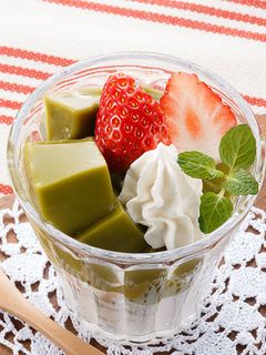 抹茶とうふのパフェ-レシピのメイン写真