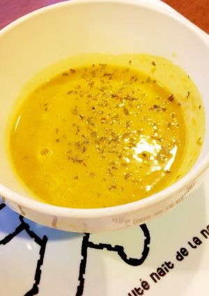 かぼちゃ嫌いが食べられるかぼちゃスープ-レシピのメイン写真