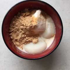 きなことアイスのおしるこ-レシピのメイン写真