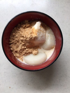 きなことアイスのおしるこ-レシピのメイン写真
