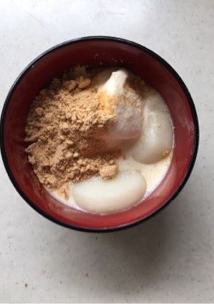 きなことアイスのおしるこ-レシピのメイン写真