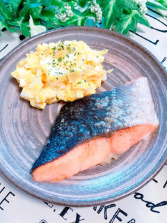 オーブンで簡単♡鮭のムニエル-レシピのメイン写真