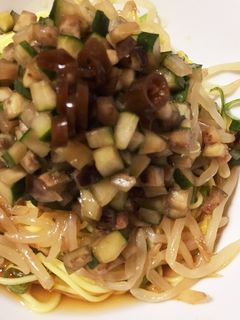 めんつゆで簡単!ごま油香る冷やし中華タレ-レシピのメイン写真