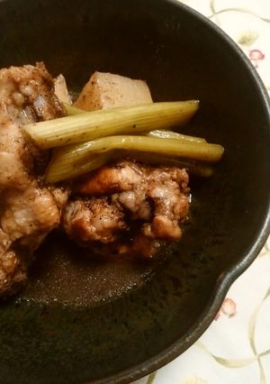 鶏手羽元と大根のバルサミコ煮♪＆きんぴら-レシピのメイン写真