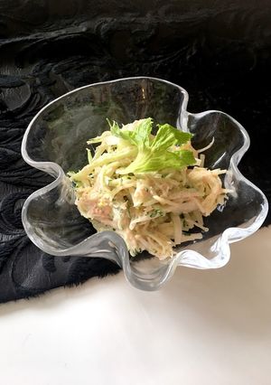 シャキシャキ☆セロリとジャガイモのサラダ-レシピのメイン写真