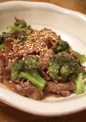 牛肉とブロッコリーの炒め物-レシピのメイン写真