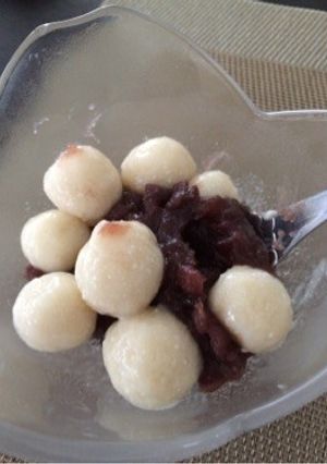 豆腐でヘルシー白玉団子♡-レシピのメイン写真