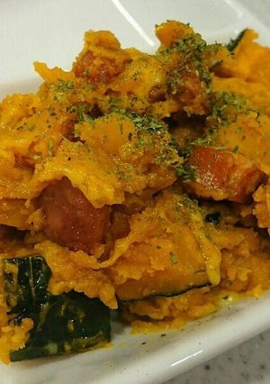お弁当にも★南瓜のウインナーのカレー味-レシピのメイン写真