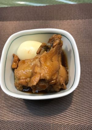 鶏手羽元の照り煮(覚書)-レシピのメイン写真