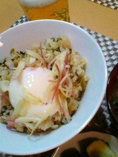 高菜ブー炊き込み御飯-レシピのメイン写真