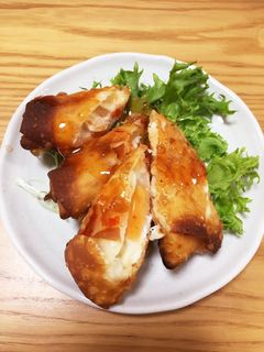 ささみとチーズの揚げ春巻き-レシピのメイン写真