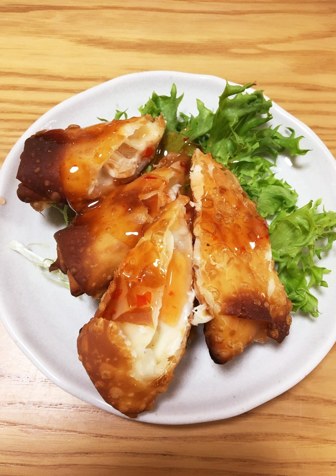 ささみとチーズの揚げ春巻き-レシピのメイン写真