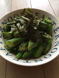 ♡オクラ胡麻和え♡-レシピのメイン写真