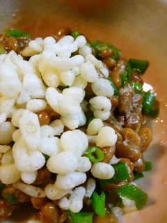 さくさく☆納豆にも天かす入れて・・・☆-レシピのメイン写真