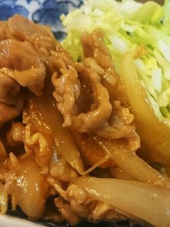 **切り落とし肉で節約!生姜焼き**-レシピのメイン写真