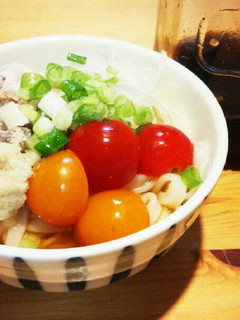 トマト酢でさっぱり冷やしうどんダレ-レシピのメイン写真