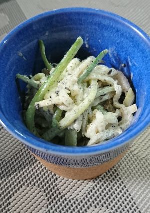 簡単1品☆切り干し大根と胡瓜の胡麻マヨ-レシピのメイン写真