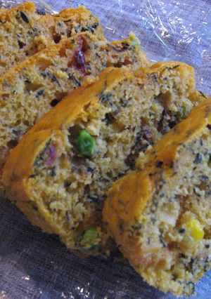 野菜とひじきのパウンド美ケーキ-レシピのメイン写真