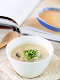 金色鳥と椎茸スープ-レシピのメイン写真