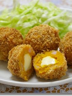 とろーり・ほくほく”かぼちゃ”コロッケ-レシピのメイン写真