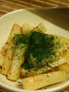 長いものシャキホク♫バター炒め-レシピのメイン写真