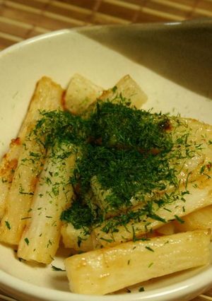 長いものシャキホク♫バター炒め-レシピのメイン写真