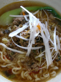 インスタントラーメンdeタンタン麺-レシピのメイン写真