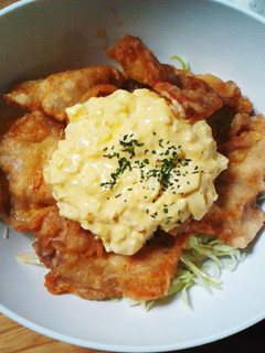 豚のカレー南蛮丼♪-レシピのメイン写真