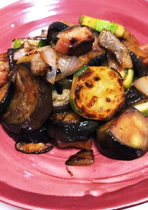 夏野菜の甘辛バター炒め-レシピのメイン写真