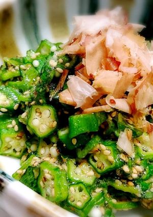 オクラは生で食らうべし！生オクラの和え物-レシピのメイン写真