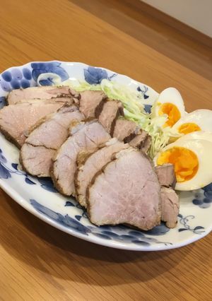 茹で豚＊烏龍茶でサッパリお酢で酢ッキリ！-レシピのメイン写真