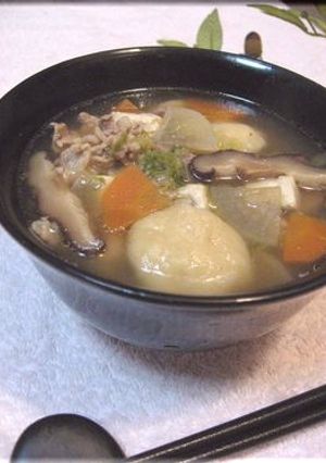 具だくさん すいとん-レシピのメイン写真