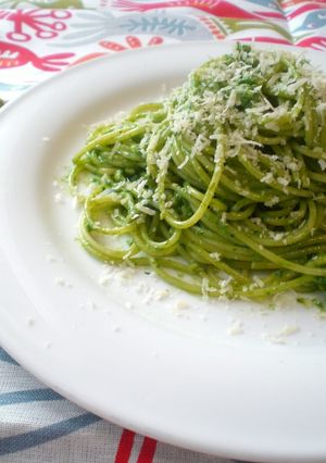 ほうれん草のクリームパスタ-レシピのメイン写真